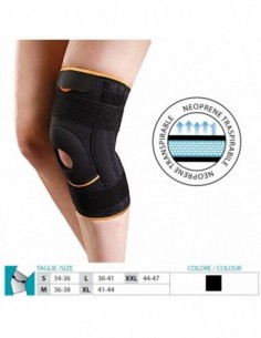 Rodillera De Neopreno Transpirante Con Ballenas - Ref. 5709