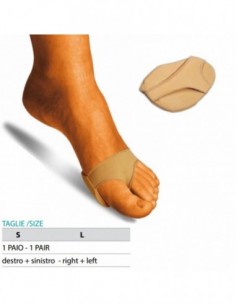 OK PED Almohadilla Metatarsica De Gel Y Tejido Elástico -...