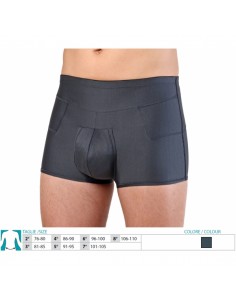 Hernia Support Brief, Medium Height Open 