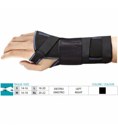 ORIONE Splinted Wrist Brace - Ref. 225