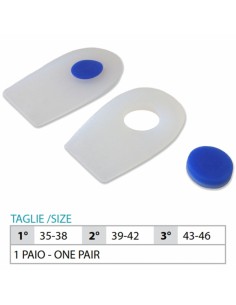 OK PED Talonera Plana En Silicona Con Inserto Removible -...