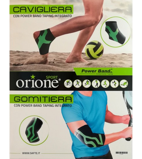 ORIONE GOMITIERA CON POWER BAND TAPING...