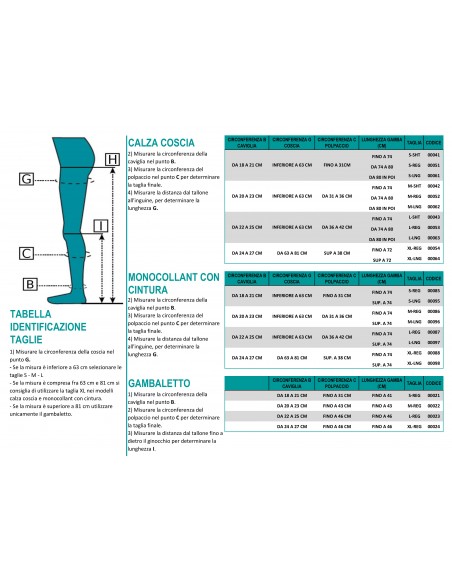 Orione Anti-Embolism Stockings - Below Knee L-Regular Cod 00023