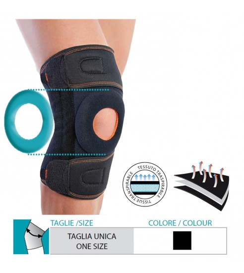 Orione Knee Brace With Flexible Reinforcements - Ref. 4119