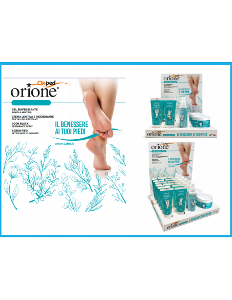 ORIONE Scrub piedi setificante e levigante Ref. 42