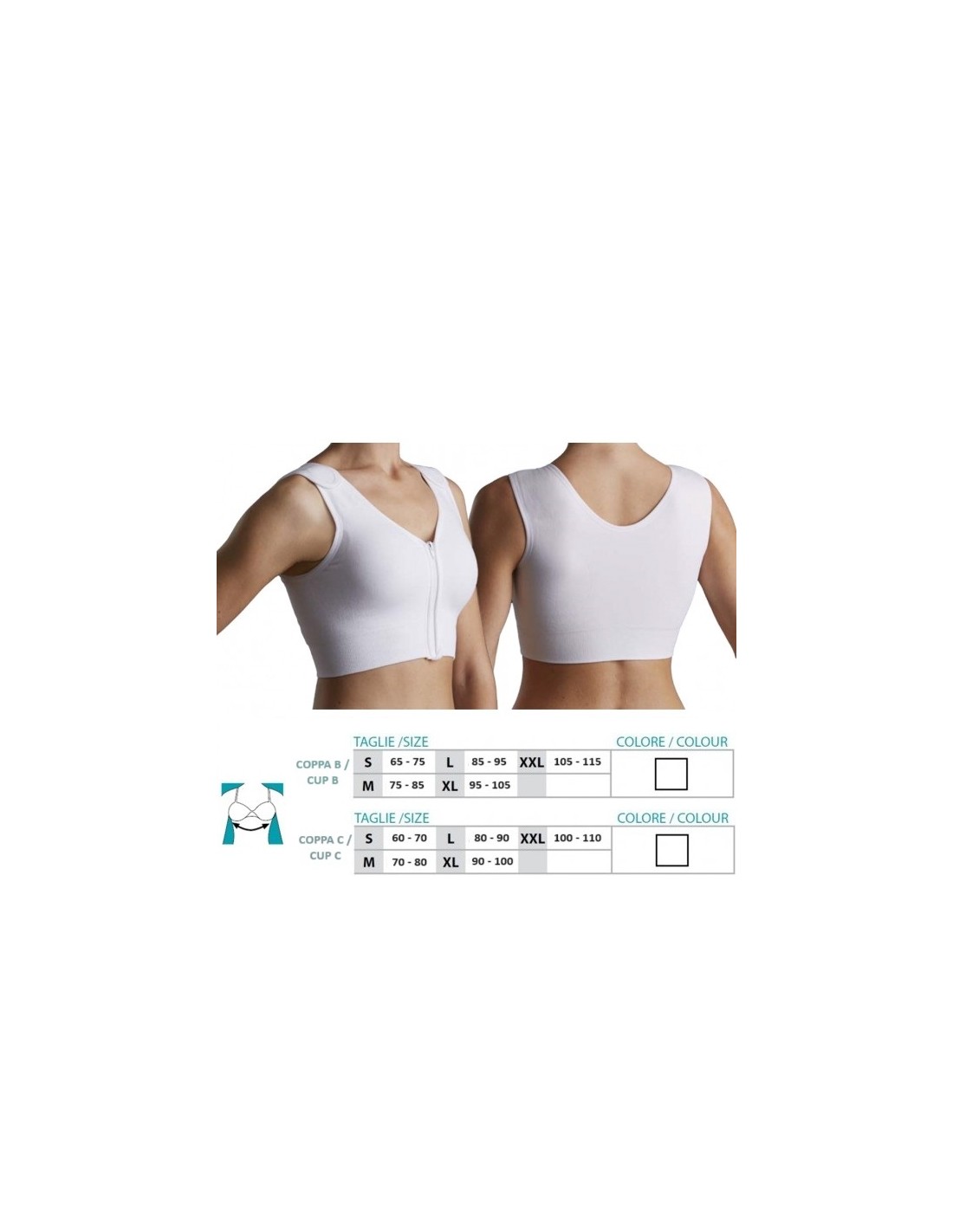 LORES Reggiseno Senza Ferretto Donna - Seamless Invisibile, Comfort Quotidiano, Post Operatorio, Yoga