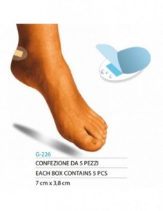 OK PED Hydrocolloid Blister Plasters 5 Pieces - Ref. G226