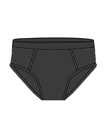 ORIONE Hernia Support Brief In Cotton - antibacterial Ref. 563