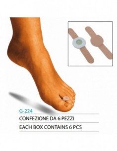 OK PED Corn Plasters 6 Pieces - Ref. G224