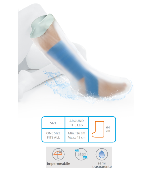 COVER FOR ORTHOSES AND PLASTER CASTS ADULT SIZE...